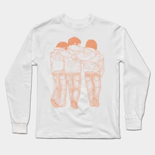 Brothers Walk Together Long Sleeve T-Shirt